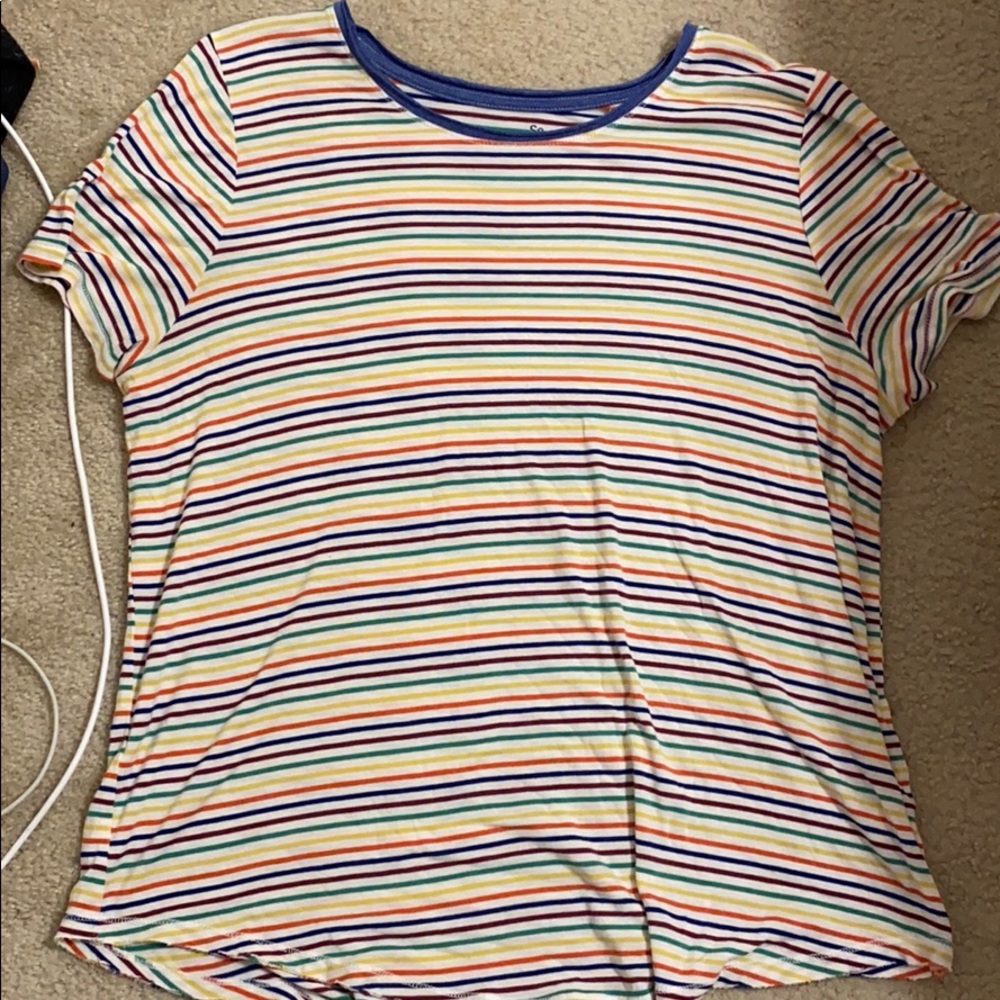 rainbow top